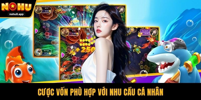 Cược vốn phù hợp với nhu cầu cá nhân