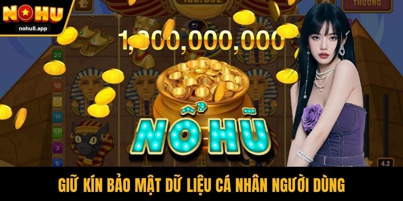 Giữ kín bảo mật dữ liệu cá nhân người dùng