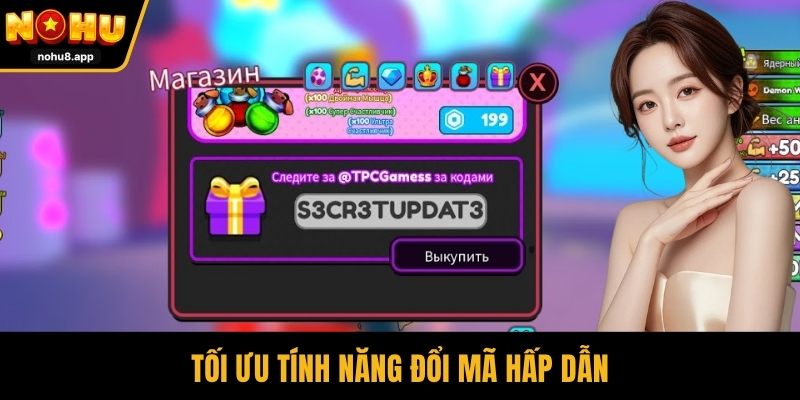 Tối ưu tính năng đổi mã hấp dẫn